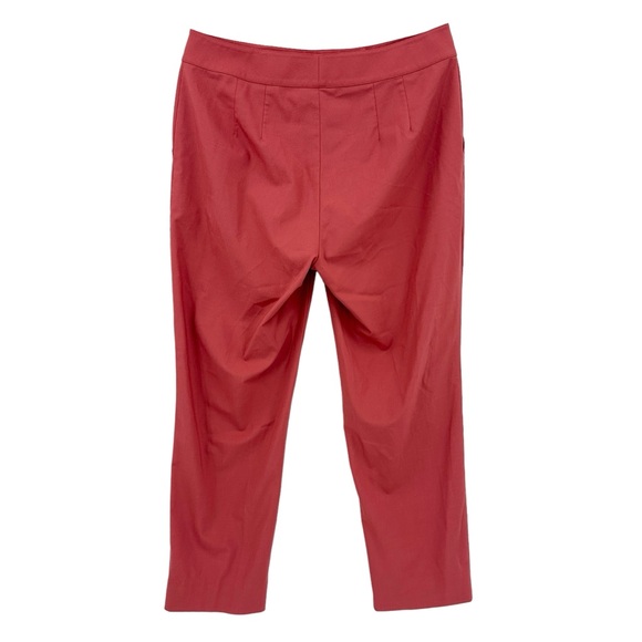 ST. JOHN Pants Emma Crop Crepe High Rise Slacks, Unlined - Picture 2 of 6